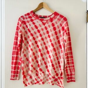 Lord & Taylor Tie Dye Cashmere Sweater Sz S